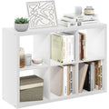 6‑Cube Thick‑Frame Bookshelf