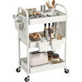 Black Rolling Craft Cart