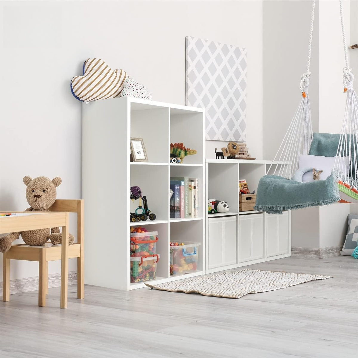 6‑9‑Cube Storage Organizer Shelf
