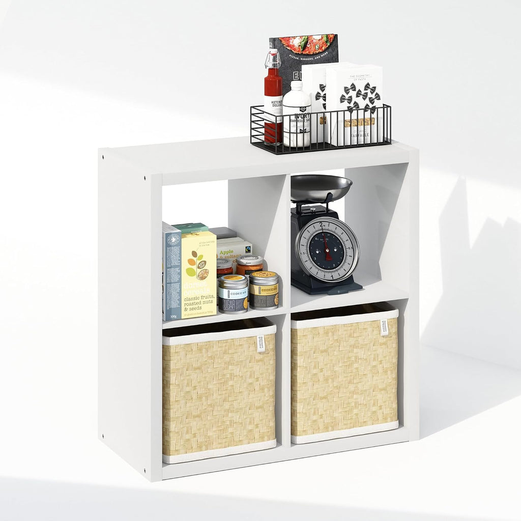 4-Cube Closet Organizers and Storage, White