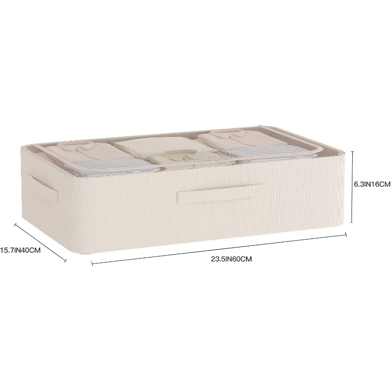 Large Under‑Bed Storage Bins With Frame